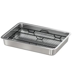 Dog Potty Tray Stainless Steel For Small And Medium Dogs, Dog Training Tray For Porch, Bathroom, Balcony