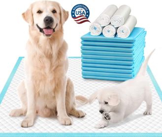 28" x 30" 50 Pcs Premium Disposable Training Pads, Pee Pads, Training Pads, Disposable Puppy Pee Pads, Quick Absorb and Odor Control