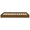 Dog Bed Honey Brown Solid Pine Wood 36.0 x 25.2 x 3.5 in Simple
