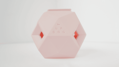 The Odin - Modern Treat Dispensing Dog Puzzle (Color: Rose Quartz)