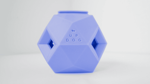 The Odin - Modern Treat Dispensing Dog Puzzle (Color: Lavender Purple)