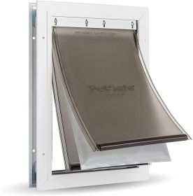 PetSafe Extreme Weather Aluminum Pet Door (size: medium)
