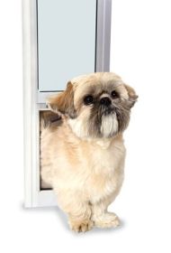 PetSafe Freedom Patio Panel Pet Door (Option: Small/White)